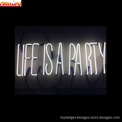 wholesale china factory price life is a party neon sign